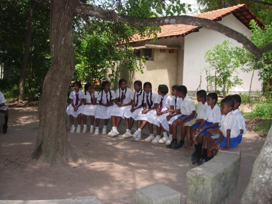 Kidslanka - école en plein air